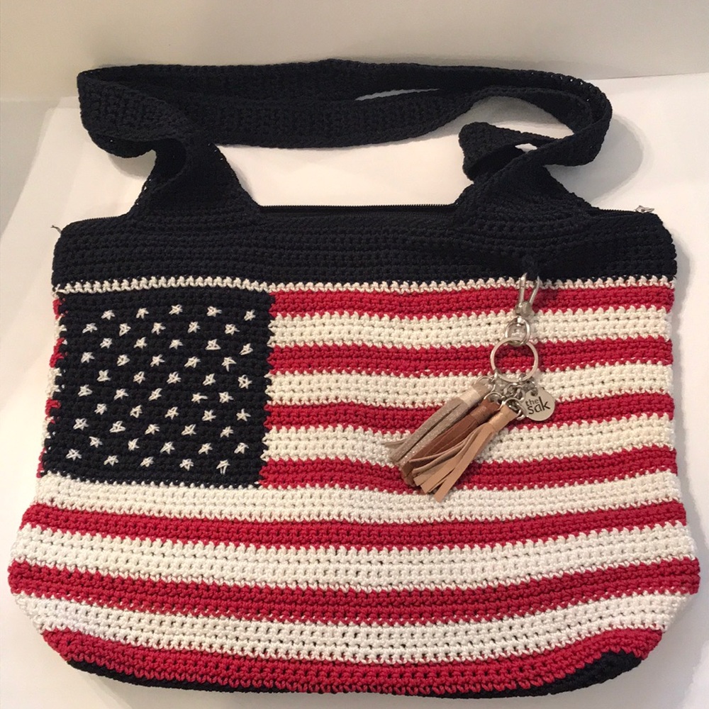 American Flag Purse “The Sak”